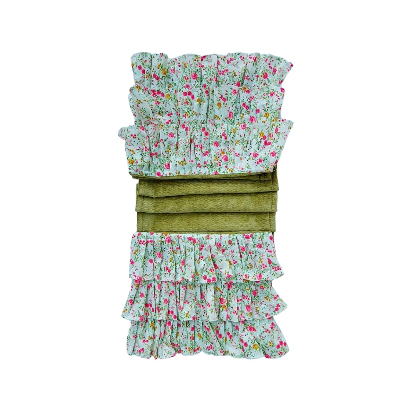 High-Quality Fabric Table Runner with Beautiful Floral Print