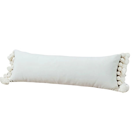 Create a Cozy and Inviting Space with Neutral Linen Oversize Cushion Cover with Tassels