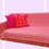 Thumbnail: Luxe Pink Aztec Pattern Sofa Cover