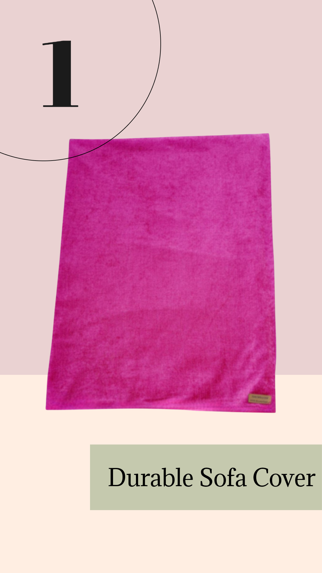 Pink Perfection: Luxe Anti-Slip Sectional L Shape Sofa Cover