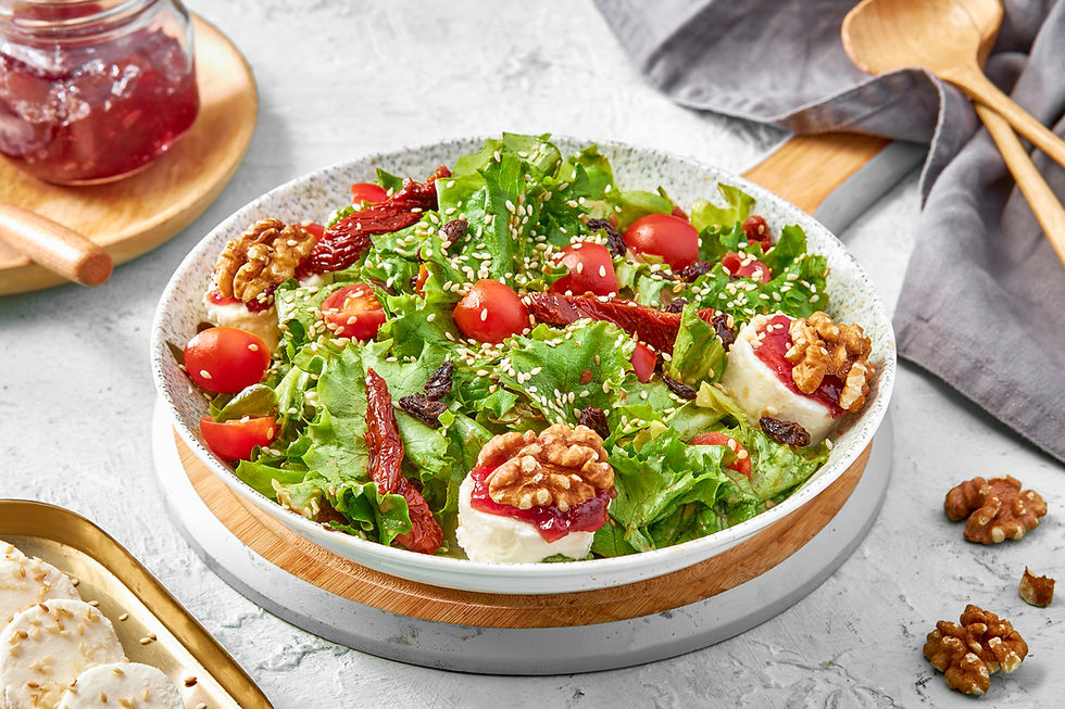 Goat Cheese Salata / سلطة جبن الماعز