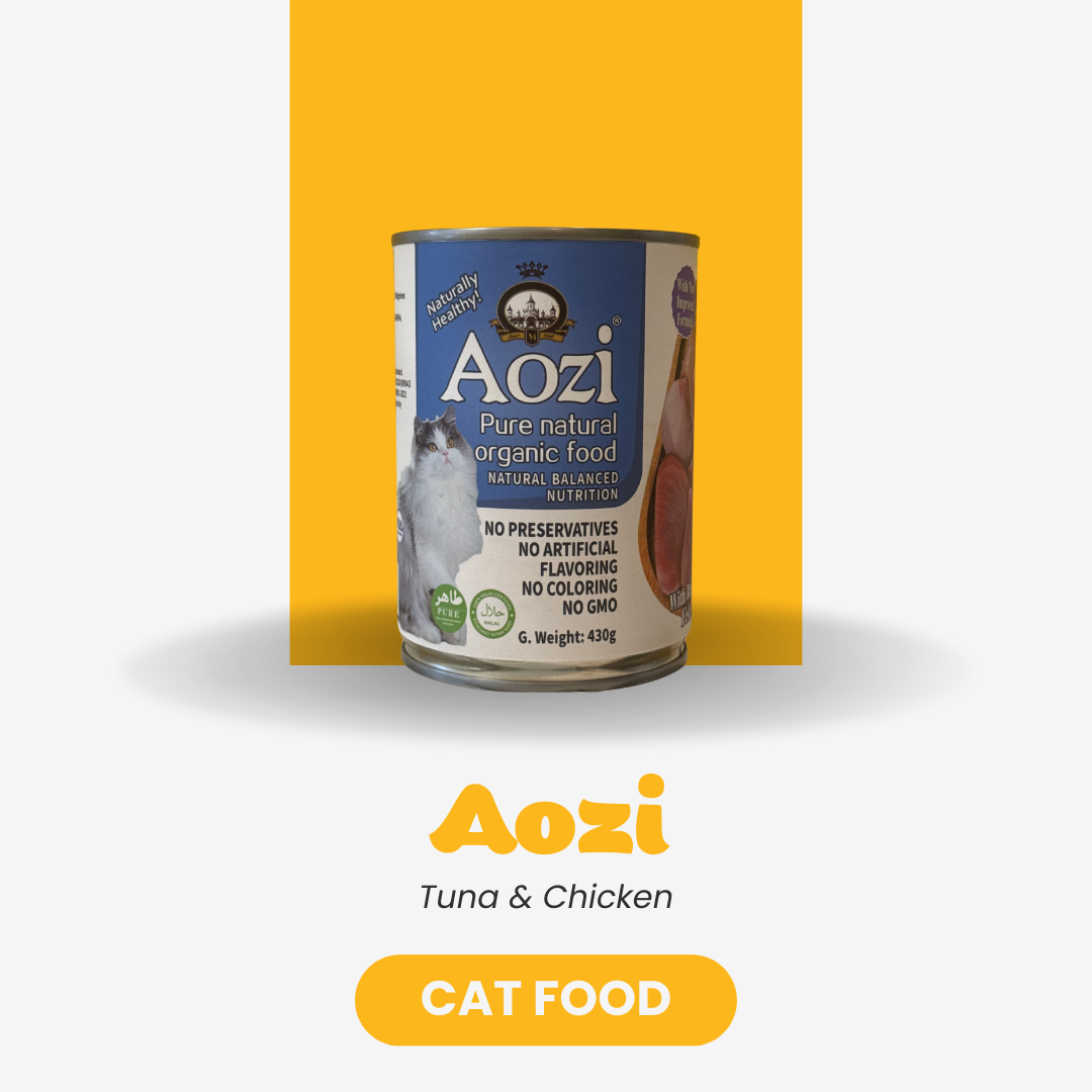 Aozi Wet Cat Food – Tuna & Chicken (430g)