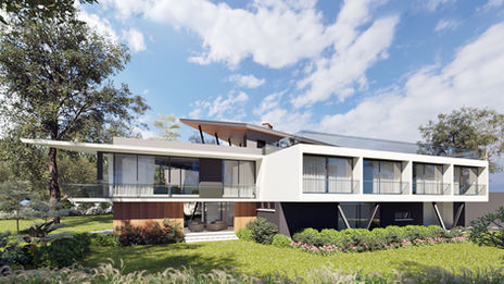 Modern contemporary house