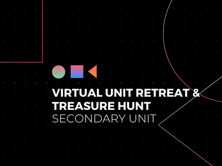Work-from-home Innovation (Sec): Virtual Unit Retreat & Treasure Hunt