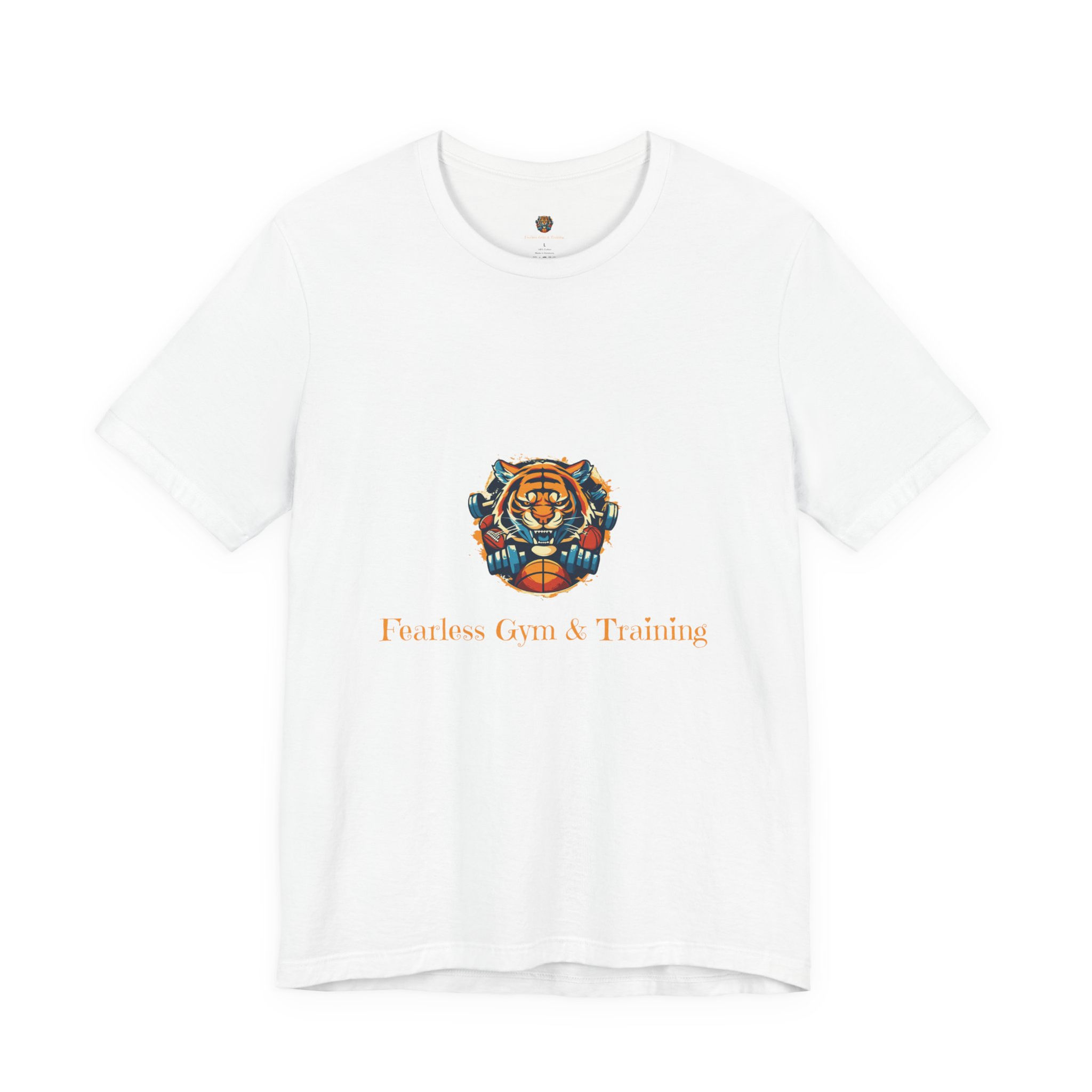 No Fear Just Work T-Shirt — Motivational Graphic Tee