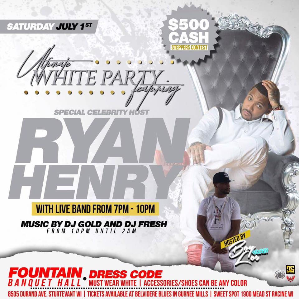 Ryan Henry All White Bash