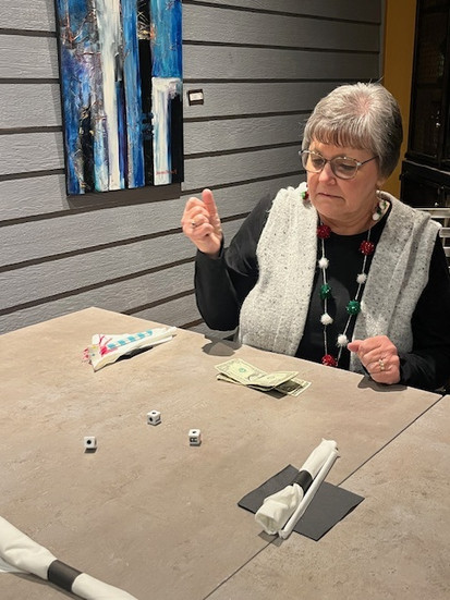 Felicia Devore hopes to keep all her dollars.