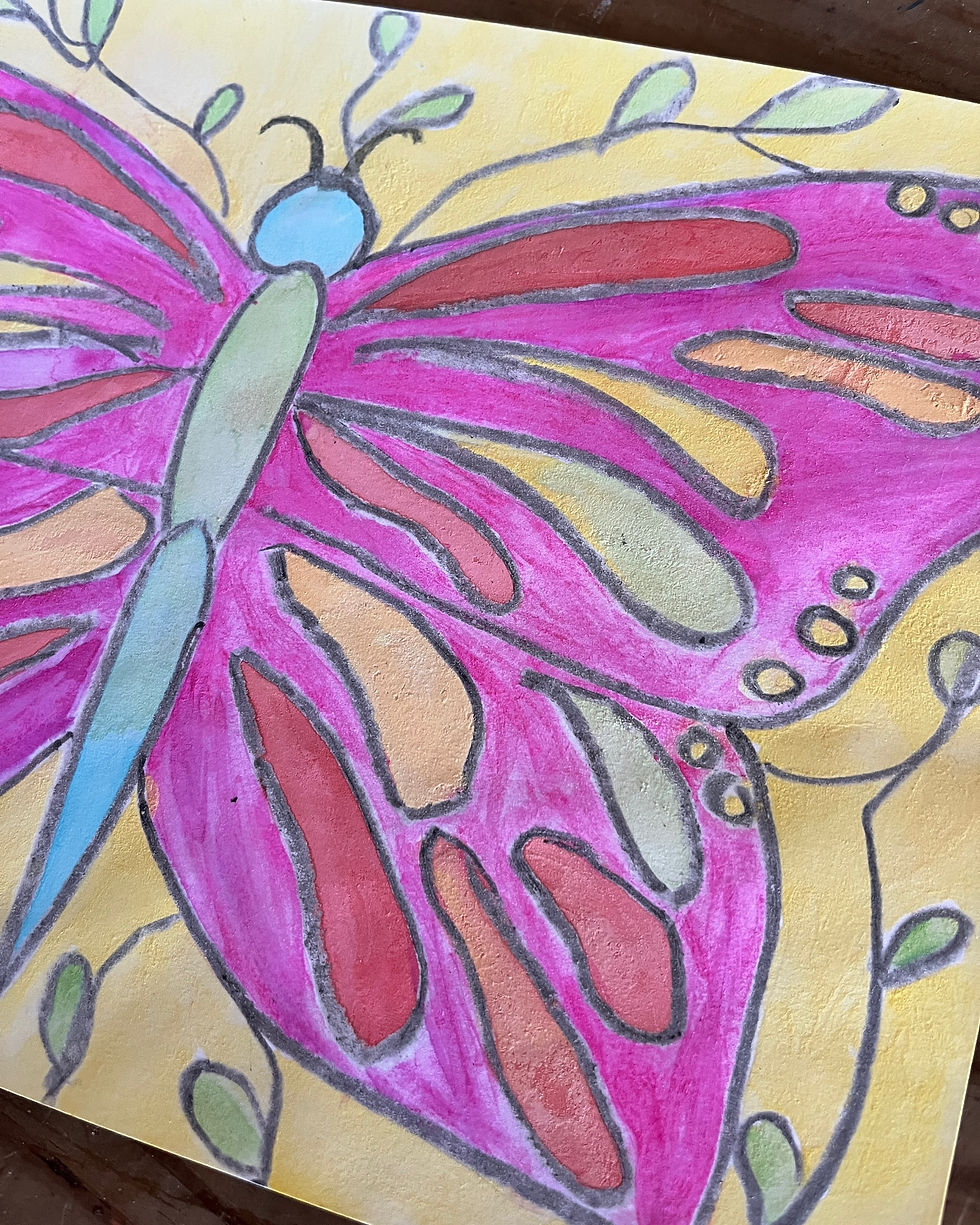 Thumbnail: Dragonfly | Butterfly Painting Art Box