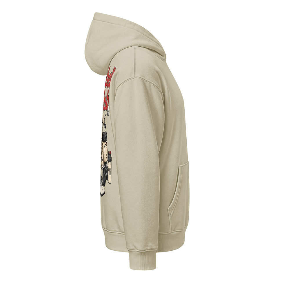 Miniaturbild: Vespa Unisex relaxed mid-weight hooded sweatshirt