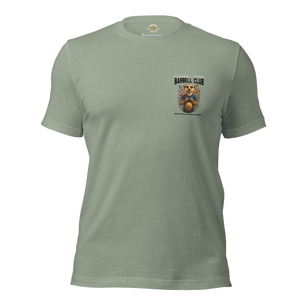 Miniaturbild: Meerkat Unisex t-shirt