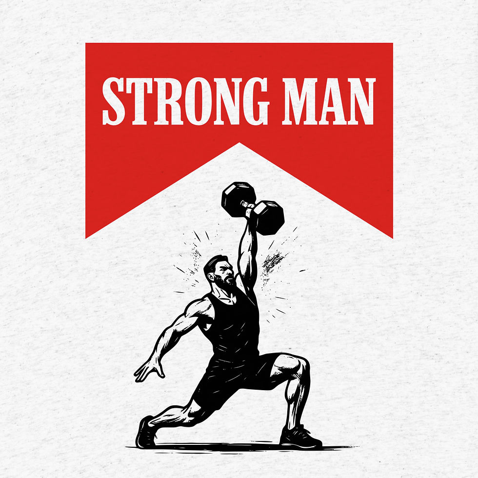 Miniaturbild: Strong Man Short sleeve t-shirt