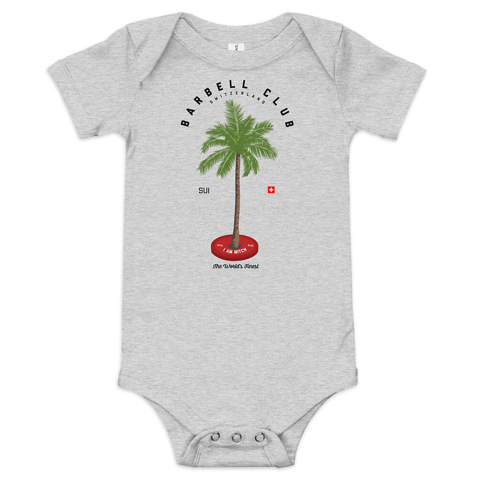 Miniaturbild: Palm Tree Baby short sleeve one piece