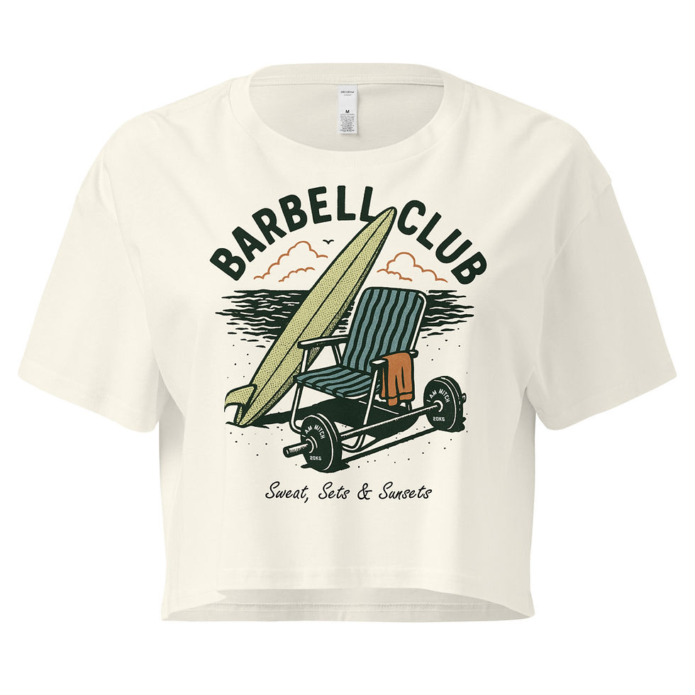 Miniaturbild: Beach Life Women’s crop top