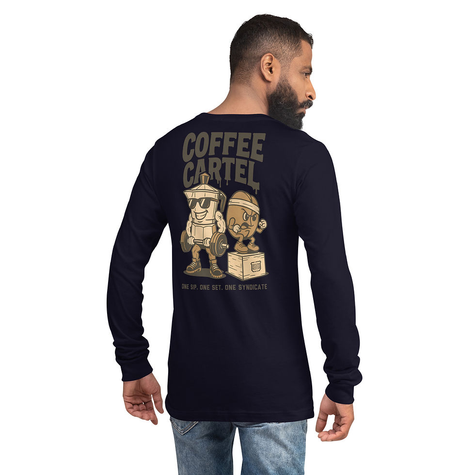 Miniaturbild: Coffee Cartel Unisex Long Sleeve Tee
