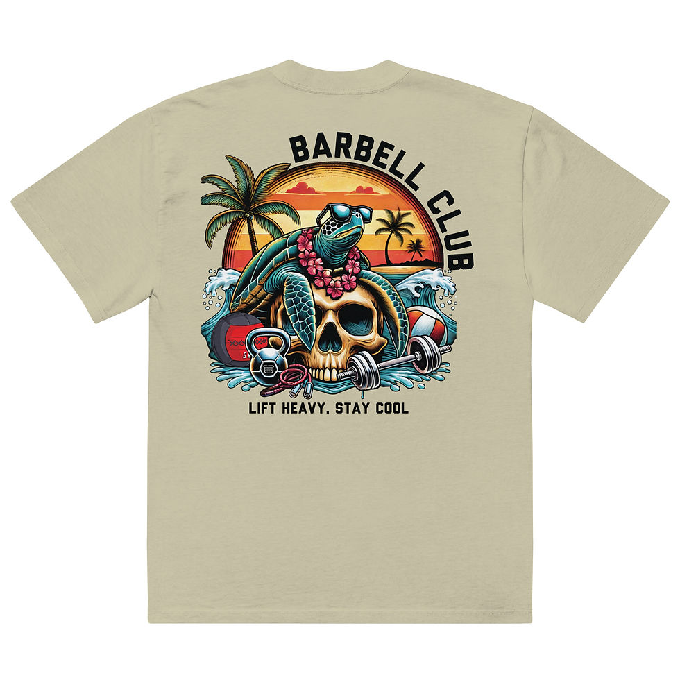 Miniaturbild: Stay cool Oversized faded t-shirt