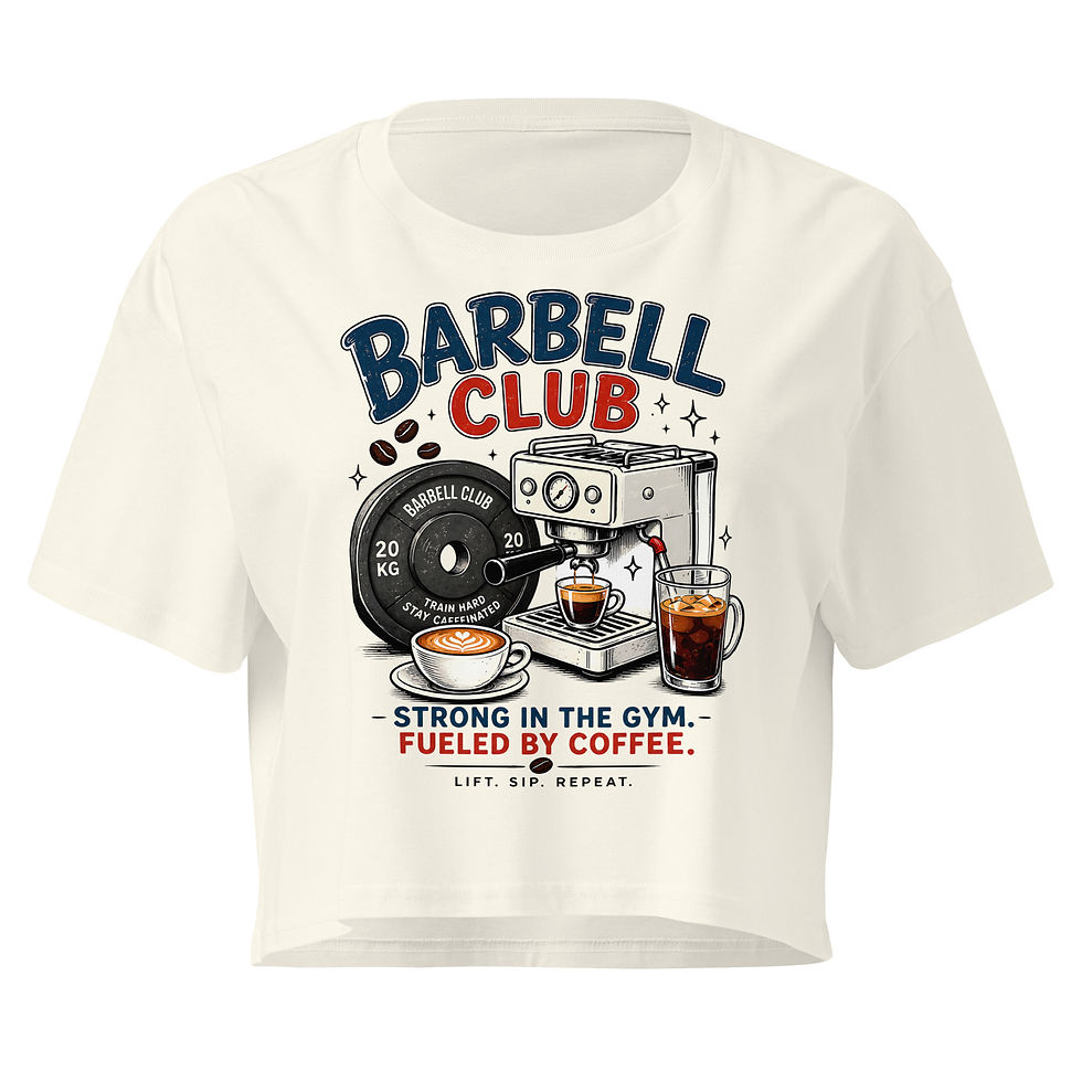Miniaturbild: Barrista Women’s crop top