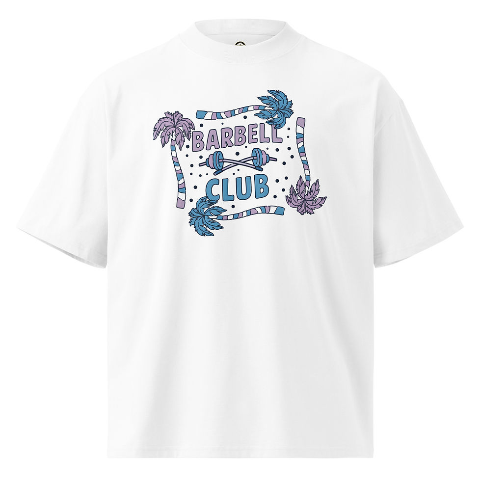 Miniaturbild: Summer Breeze Unisex organic oversized high neck t-shirt