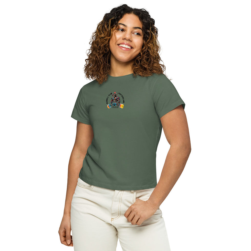 Miniaturbild: Way of life Women’s high-waisted t-shirt