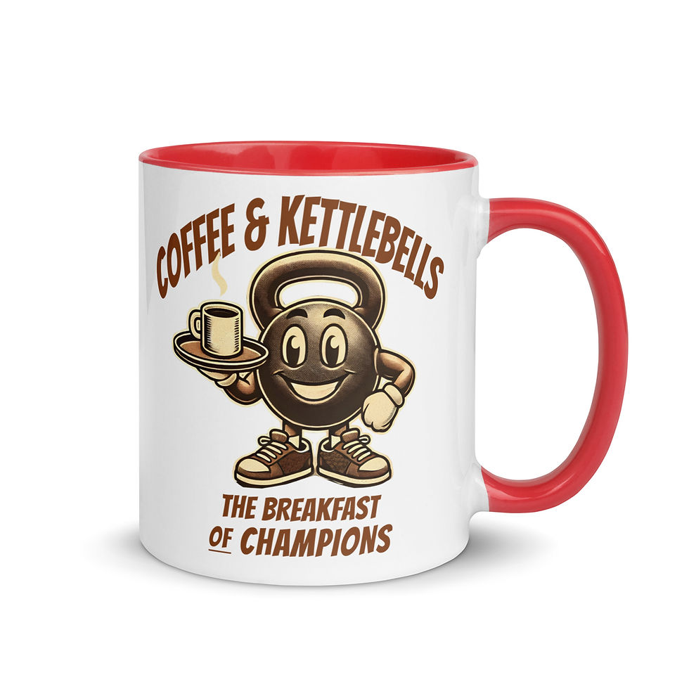 Miniaturbild: Breakfast of champions Mug with Color Inside