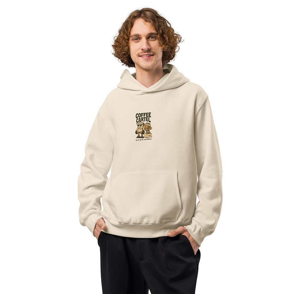 Miniaturbild: Coffee Cartel Oversized heavyweight hoodie