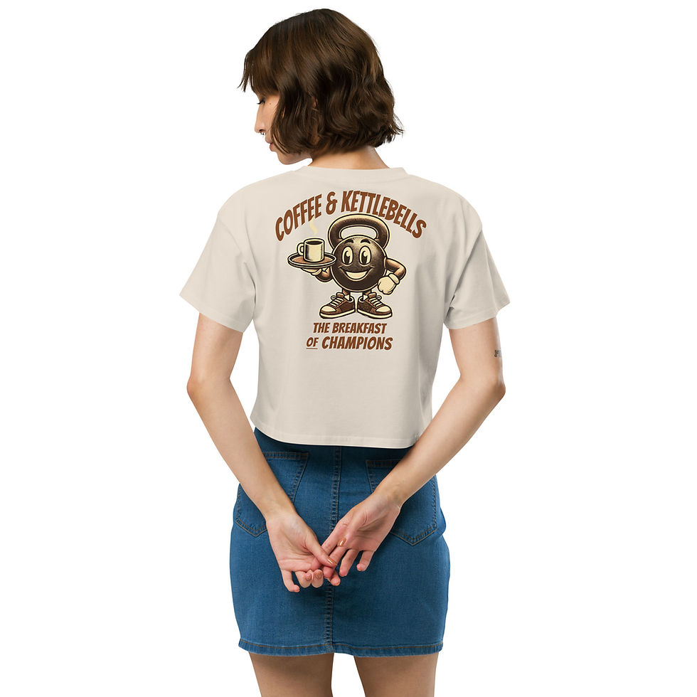 Miniaturbild: Breakfast of champion Women’s crop top