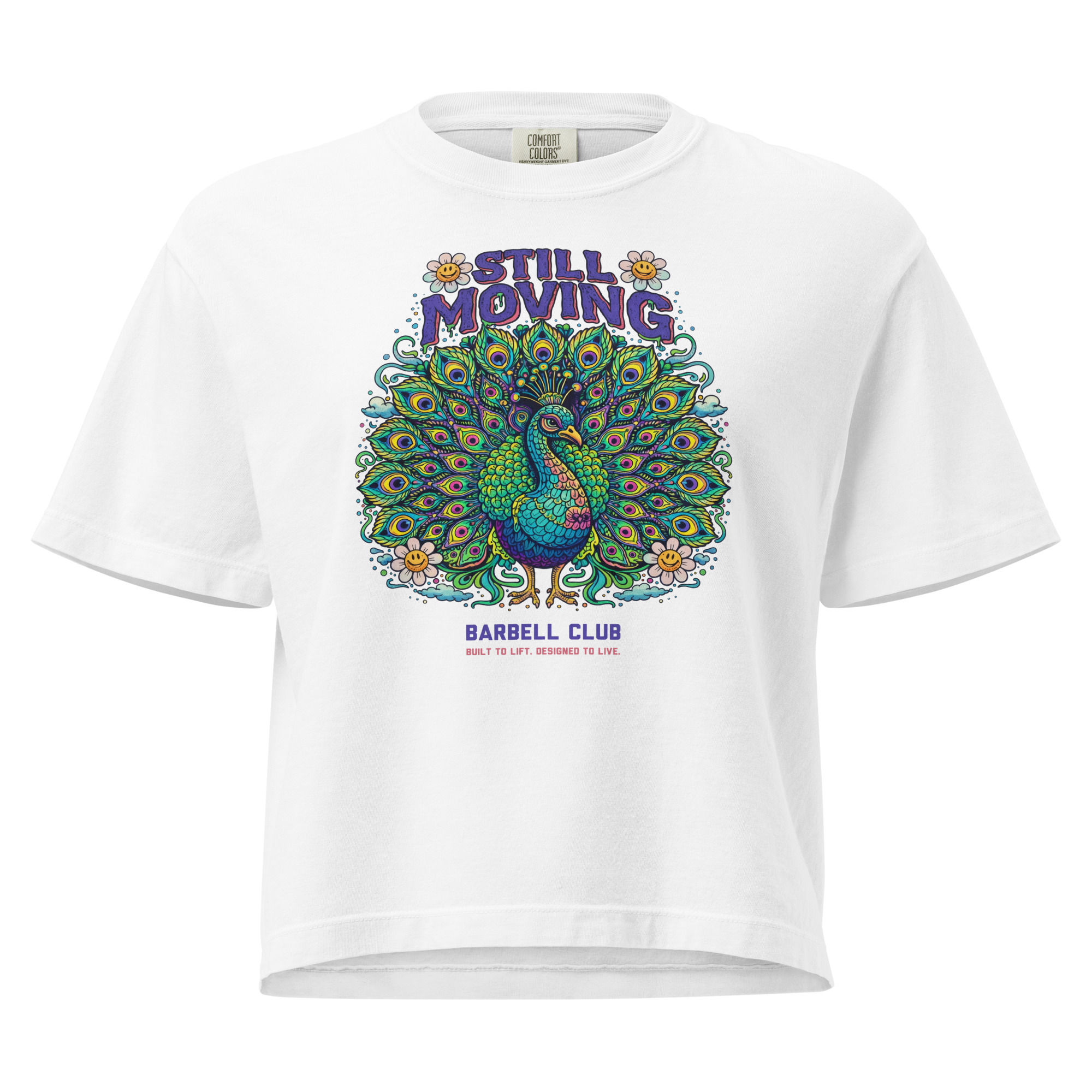 Peacock Women’s heavyweight boxy tee