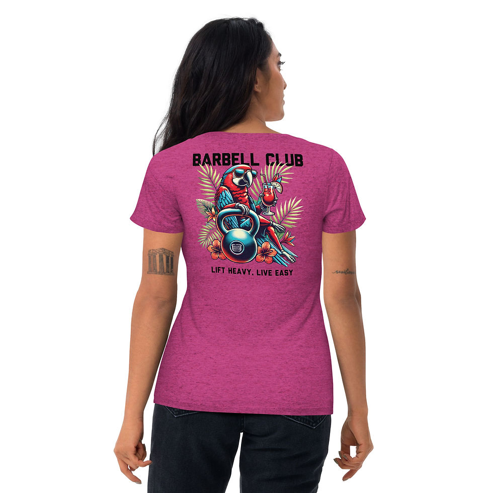 Miniaturbild: Live easy Short sleeve Triblend t-shirt