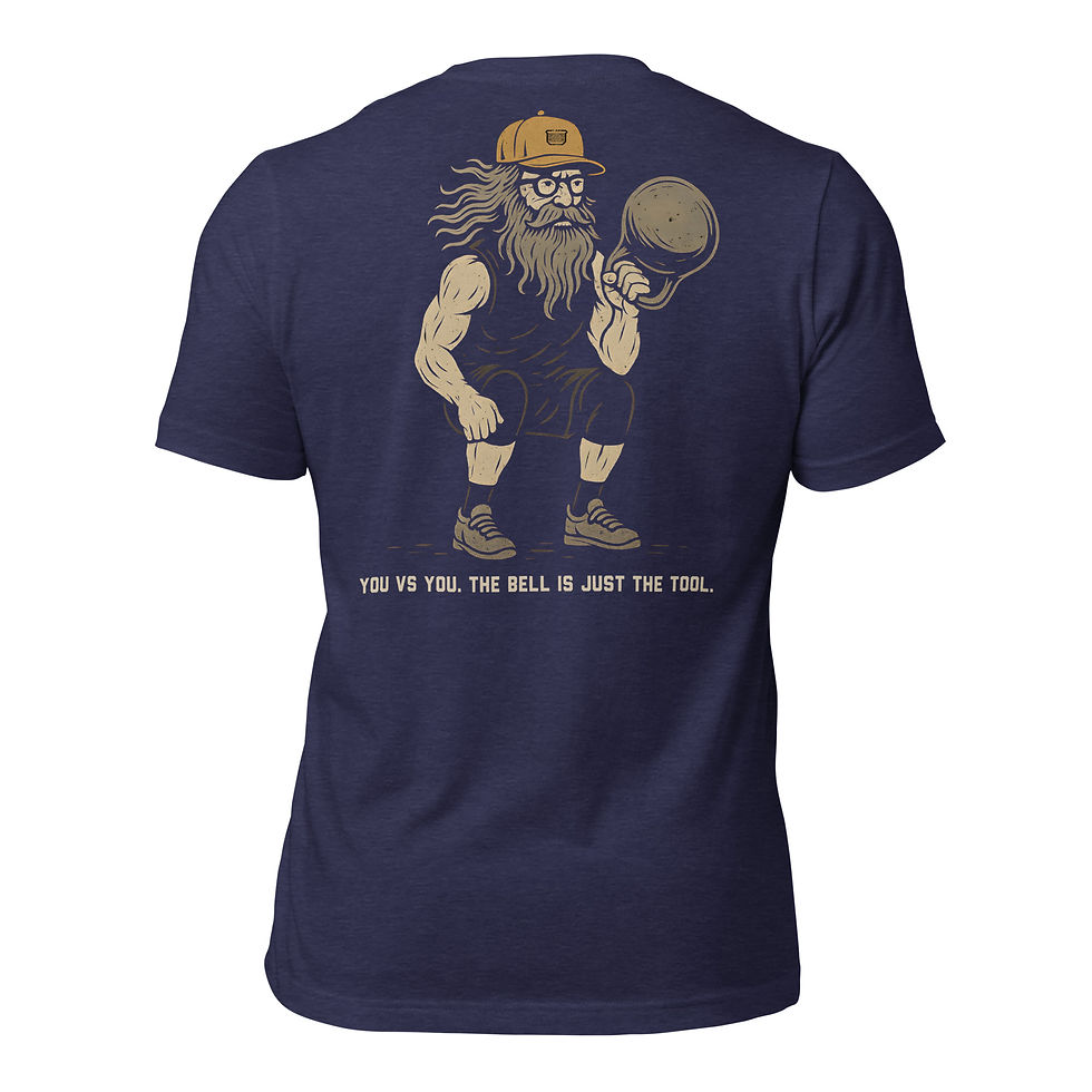 Miniaturbild: Old Man Swinging Unisex t-shirt