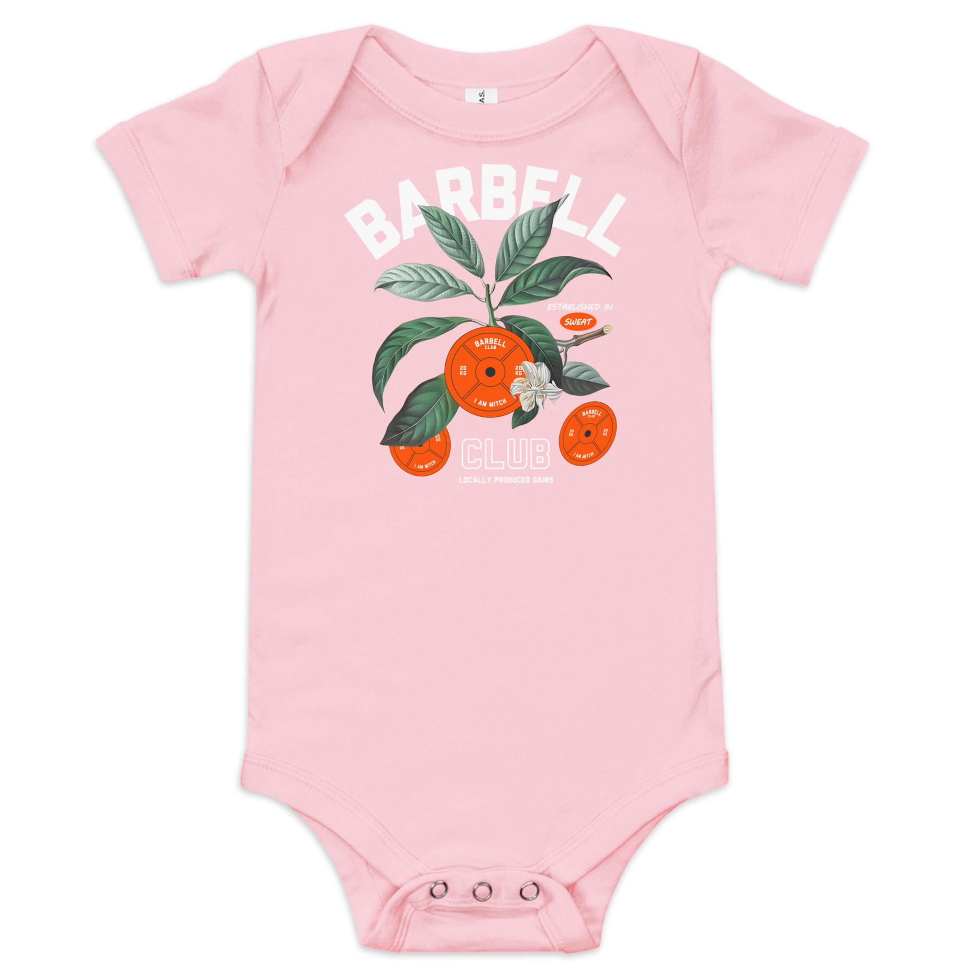 Locally Produced Gains Baby short sleeve one piece