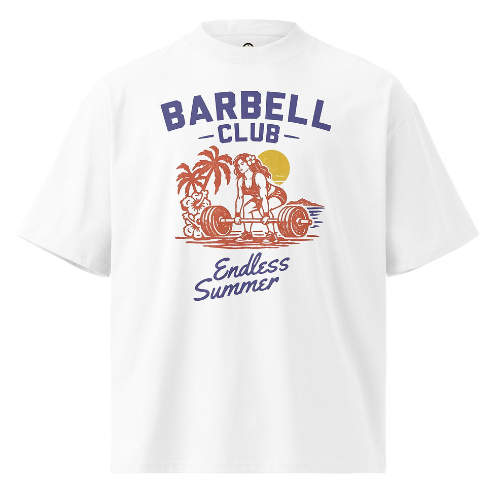 Miniaturbild: Endless Summer Unisex organic oversized high neck t-shirt