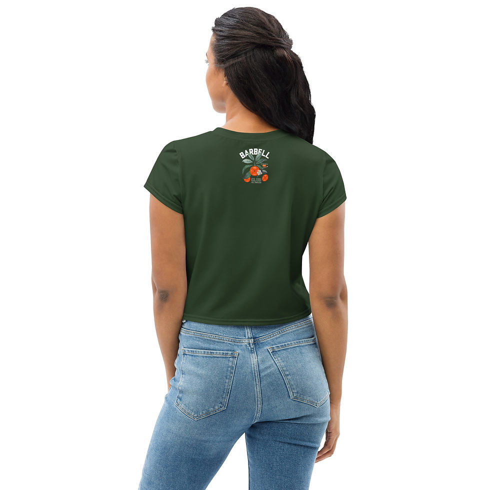 Miniaturbild: Locally Produced Gains All-Over Print Crop Tee