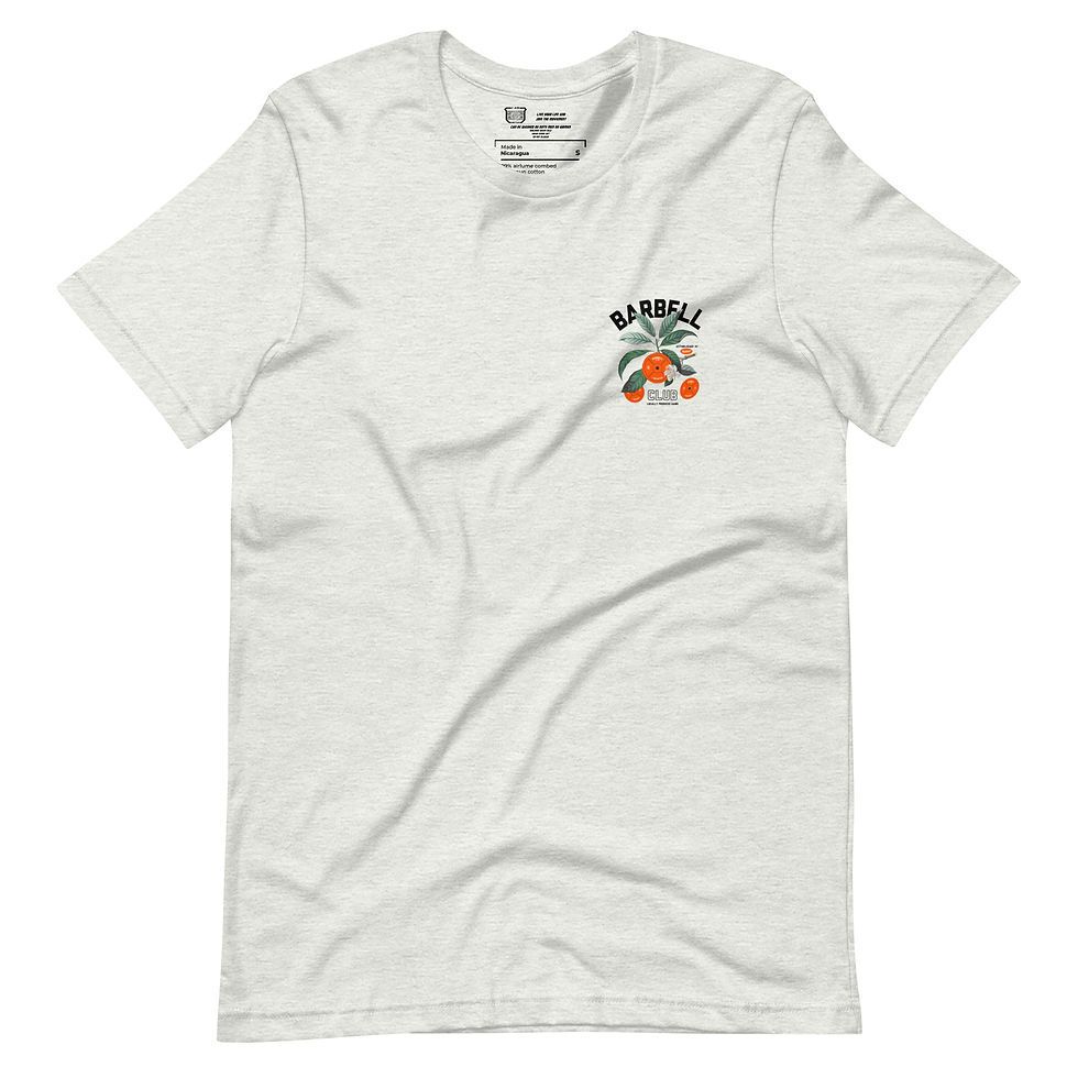 Miniaturbild: Barbell Club Locally Produced Gains Premium Unisex t-shirt