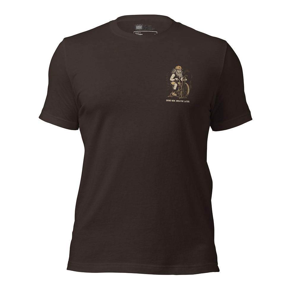 Miniaturbild: Old man Grinding Unisex t-shirt