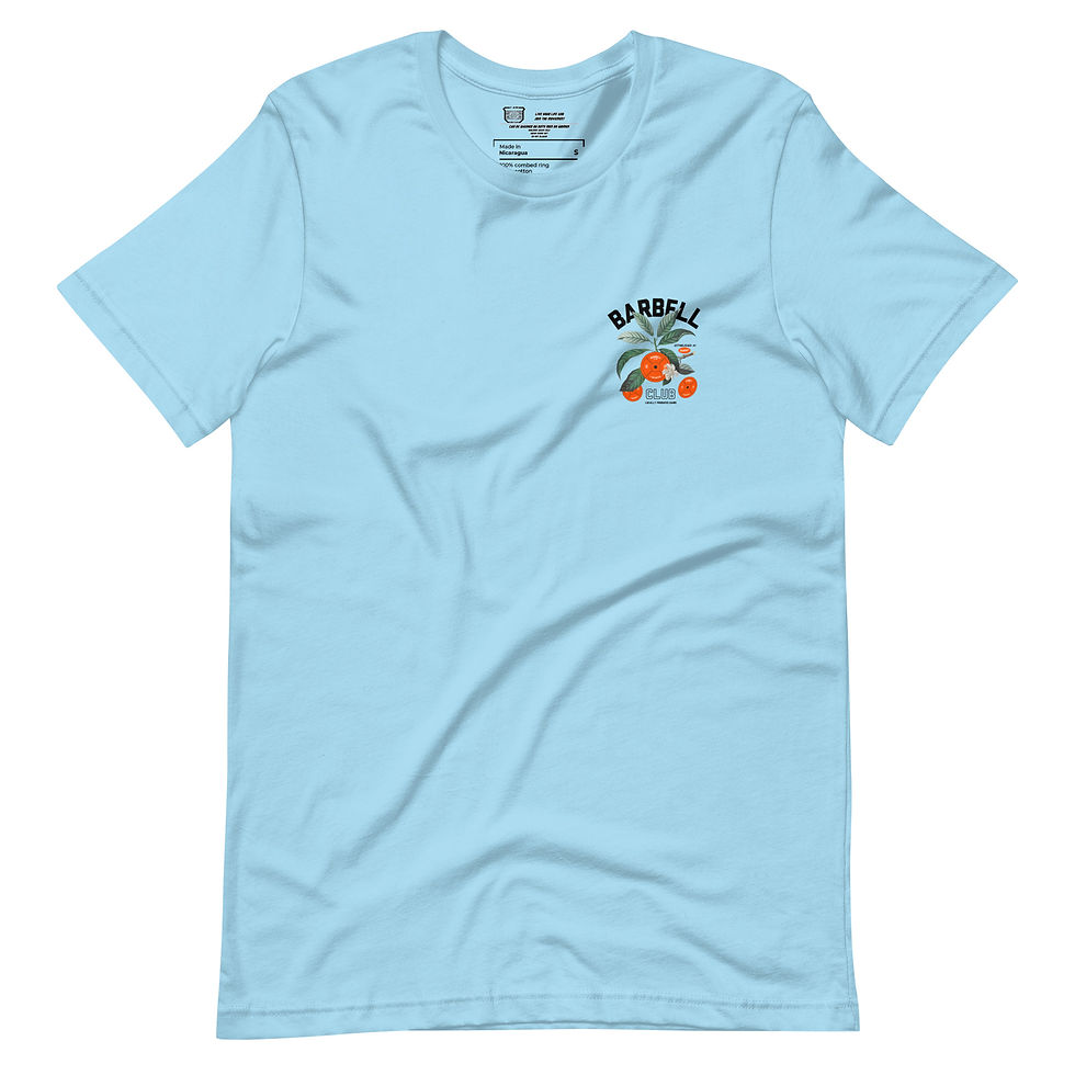 Miniaturbild: Barbell Club Locally Produced Gains Premium Unisex t-shirt