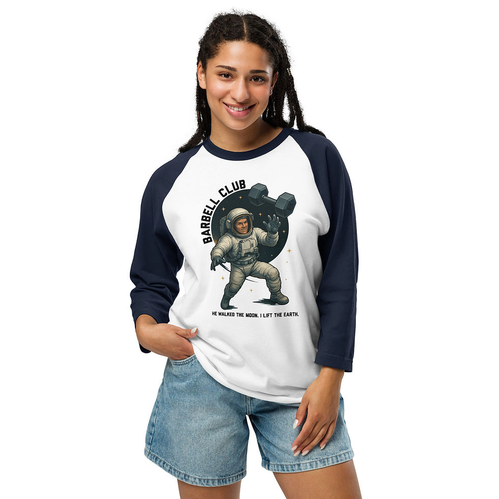 Miniaturbild: Gravity Gains 3/4 sleeve raglan shirt