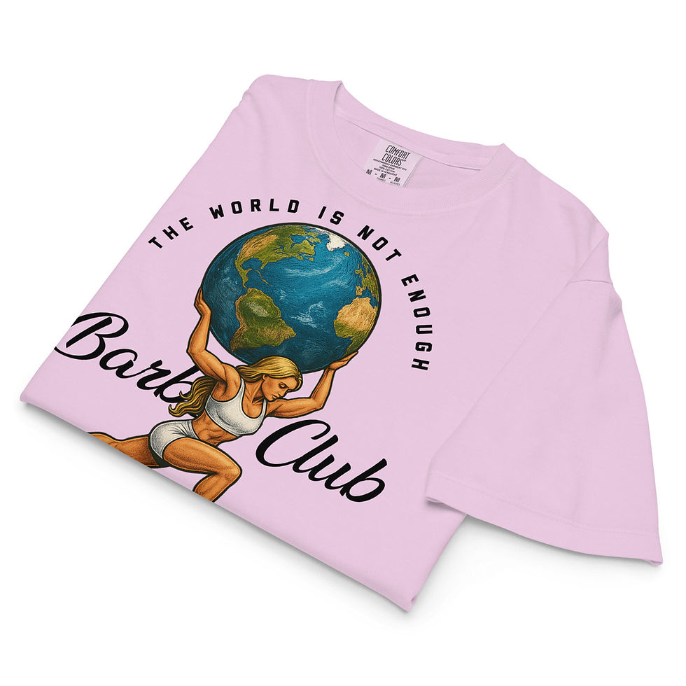 Miniaturbild: The World is not enough Women’s heavyweight boxy tee