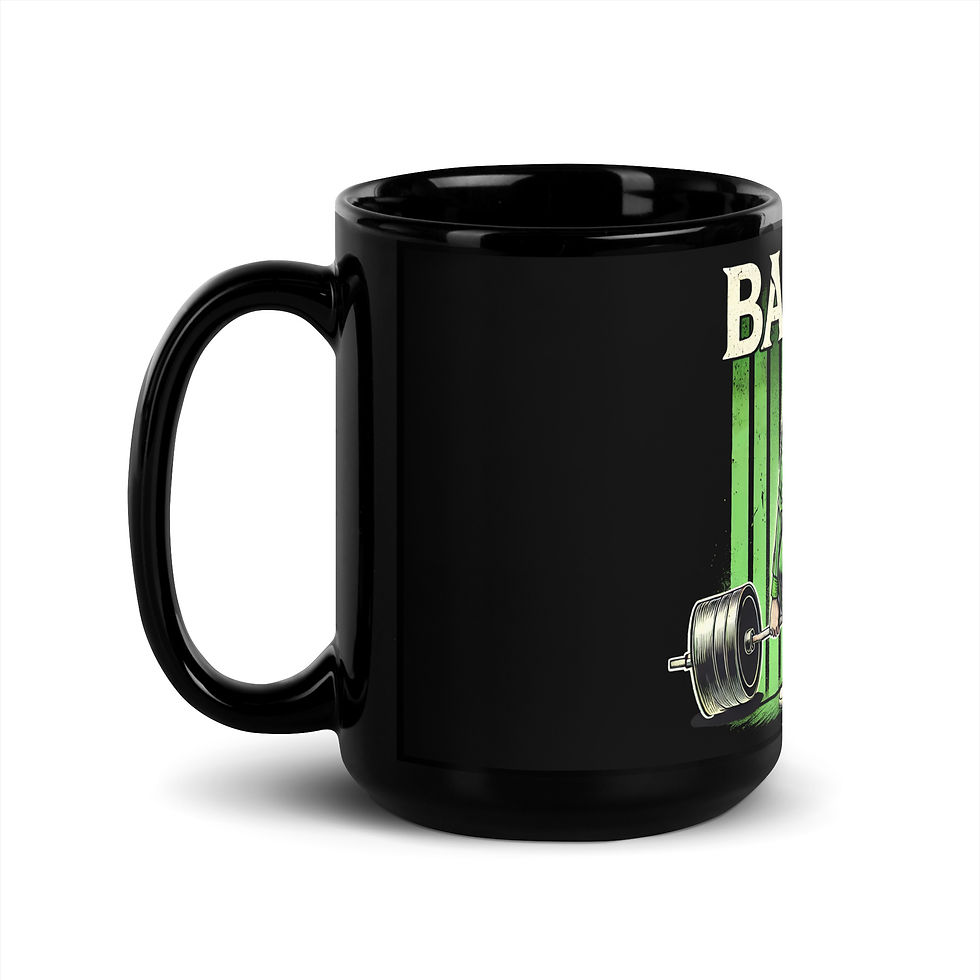 Miniaturbild: Bad Clown Black Glossy Mug