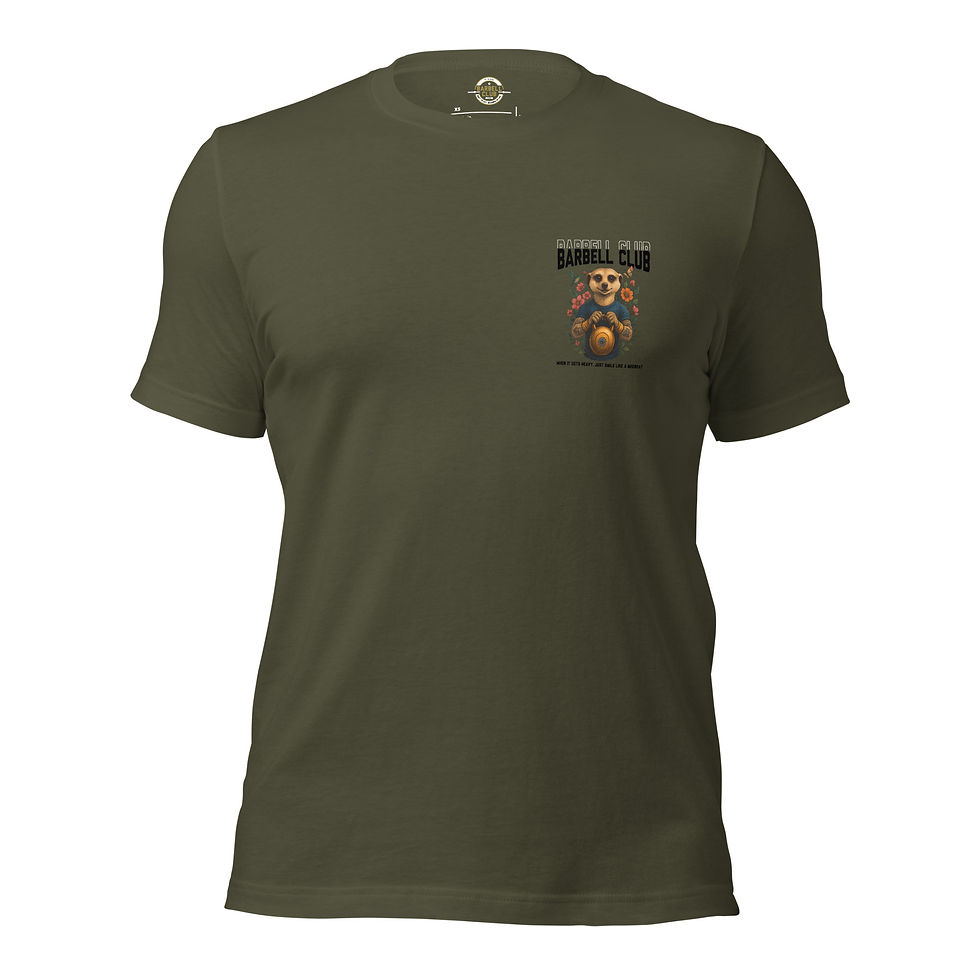 Miniaturbild: Meerkat Unisex t-shirt