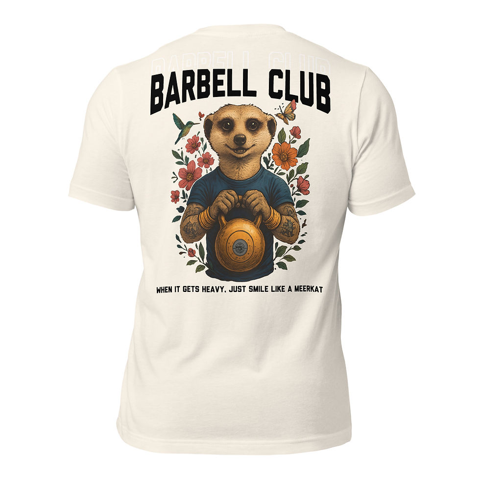 Miniaturbild: Meerkat Unisex t-shirt