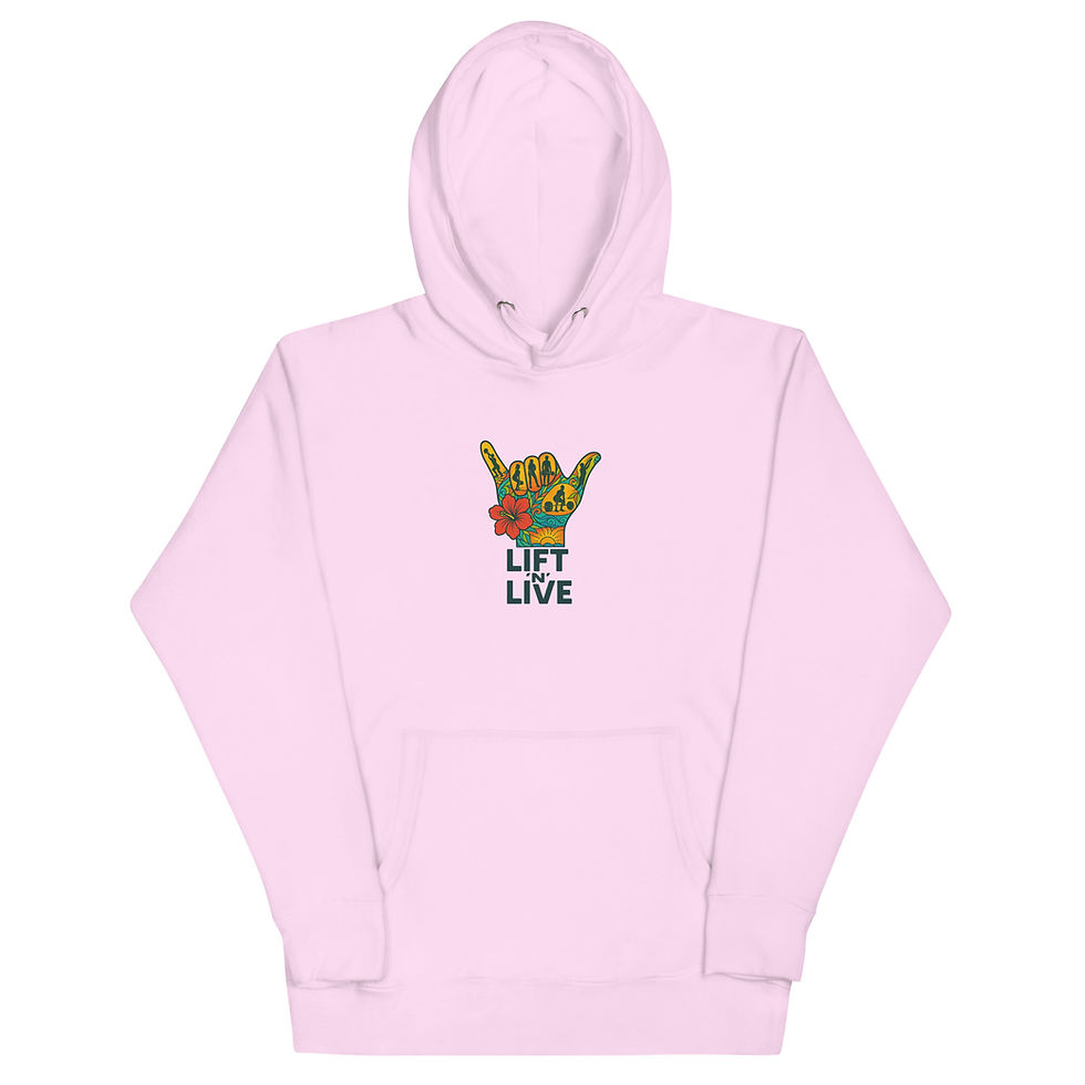 Miniaturbild: Lift n Live Unisex Hoodie