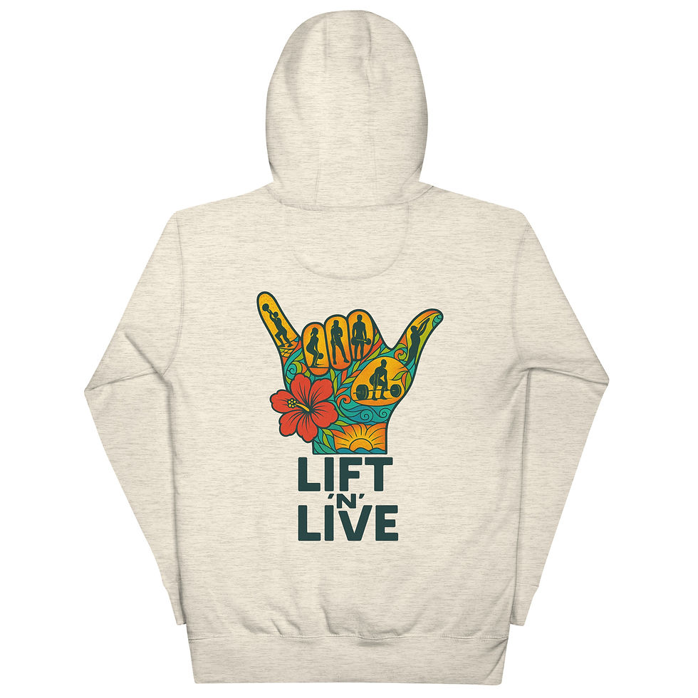 Miniaturbild: Lift n Live Unisex Hoodie