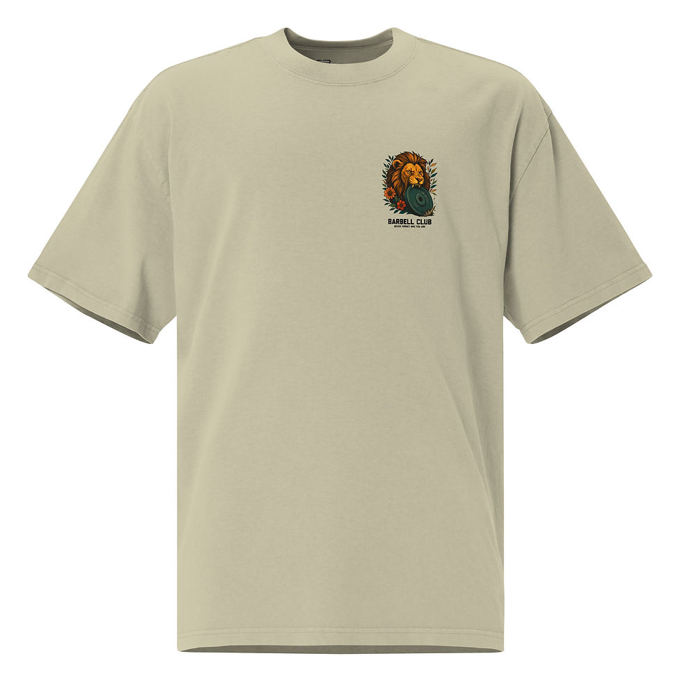 Miniaturbild: The lion King Oversized faded t-shirt