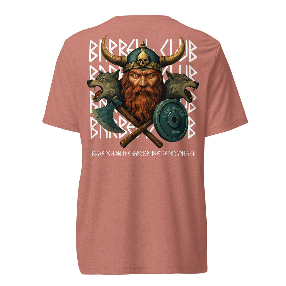 Miniaturbild: Valhalla Short sleeve Triblend t-shirt