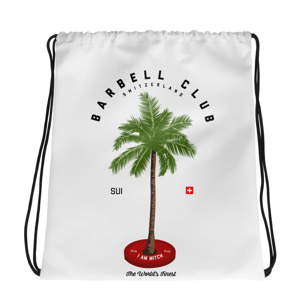 Palm Tree Drawstring bag
