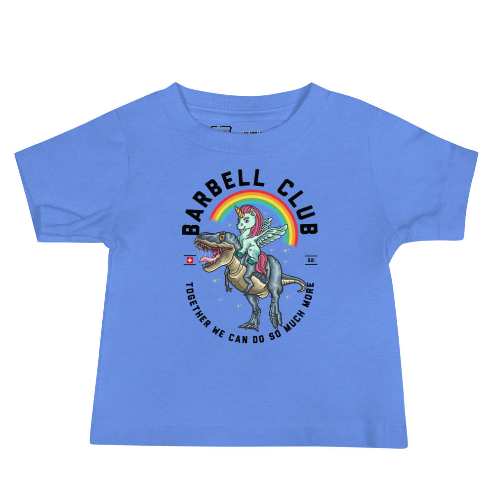 Ride a dino Baby Jersey Short Sleeve Tee