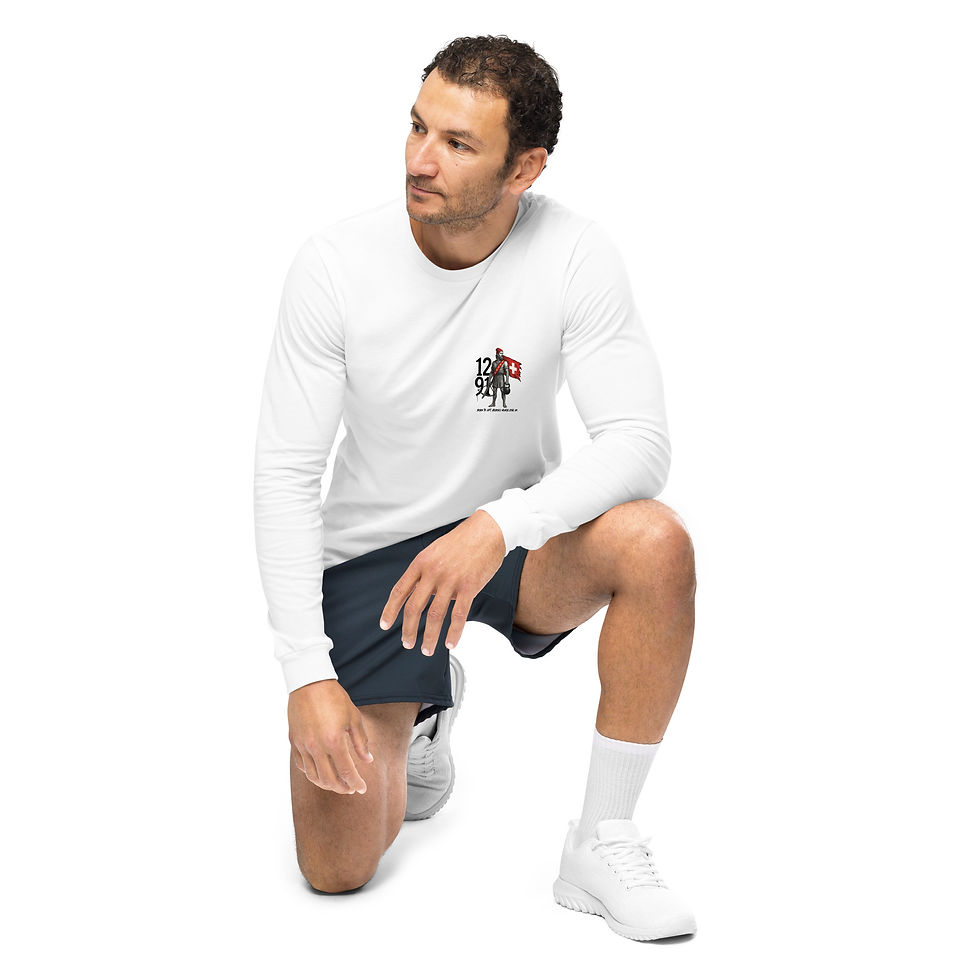 Miniaturbild: Born to lift Unisex Long Sleeve Tee