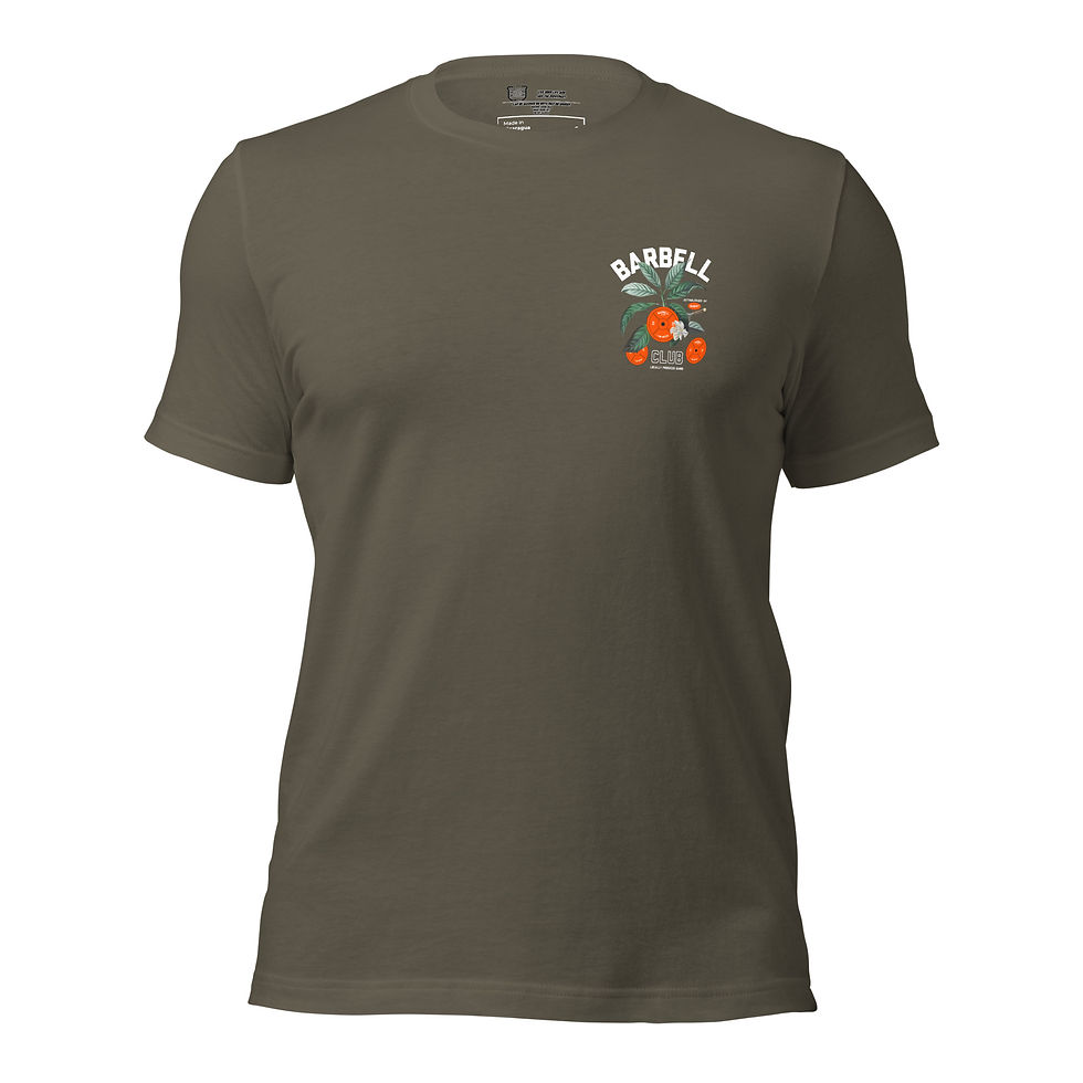 Miniaturbild: Barbell Club Produced Gains Unisex t-shirt