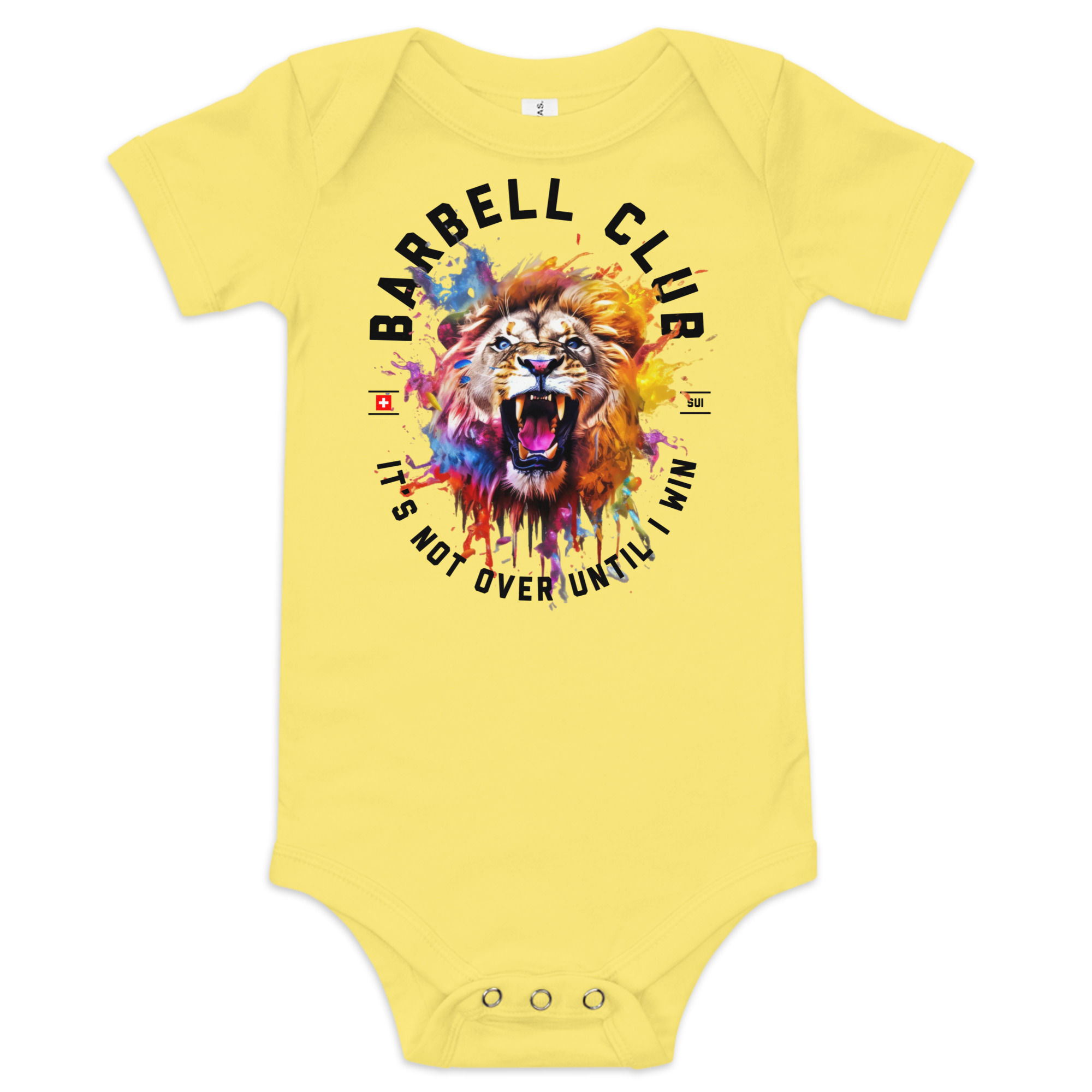LIon Baby short sleeve one piece