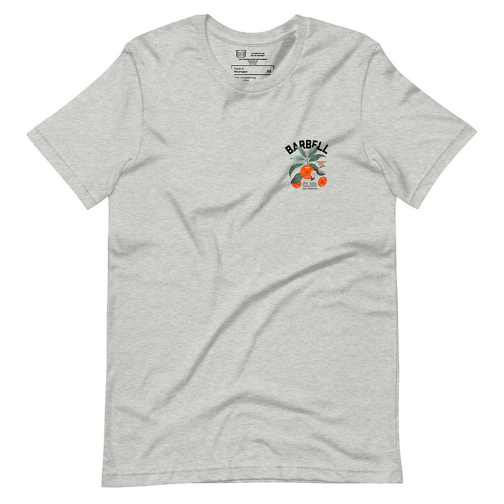 Miniaturbild: Barbell Club Locally Produced Gains Premium Unisex t-shirt