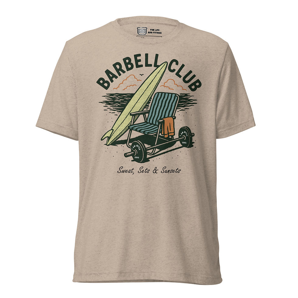 Miniaturbild: Beach Life Short sleeve Triblend t-shirt